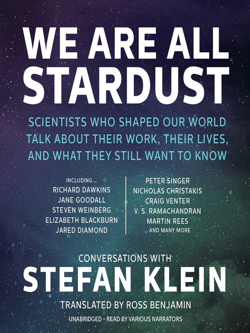 Title details for We Are All Stardust by Stefan Klein - Available
